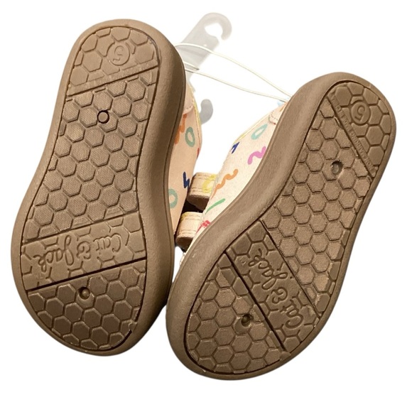 Cat & Jack Toddler Parker Sneakers Unisex Size 5 NEW Squiggly Print Easy On Off - Picture 3 of 6